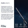 Paul Neuhaus Lampor PURE-GRAFO Golvlampa, Läslampa LED Svart, 1-ljuskällor