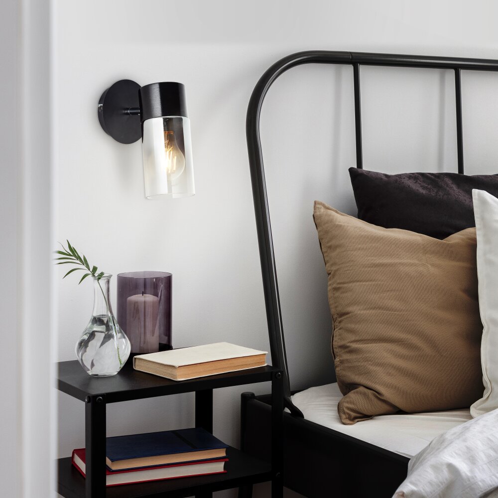 Brilliant Lampor Alia Vägglampa, Väggspotlight Svart, 1-ljuskällor main product photo