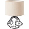 Brilliant Melfort Bordslampa, Läslampa Svart, 1-ljuskällor