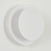 Sanguedo Vägglampa LED Krom, Vit, 1-ljuskällor