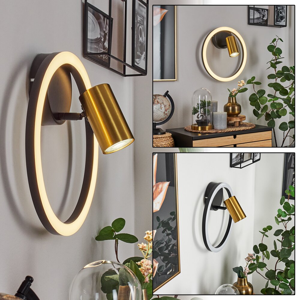 Reboleiro Vägglampa, Väggspotlight LED Svart, 2-ljuskällor main product photo