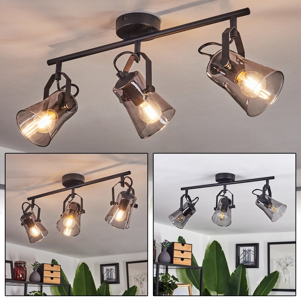 Trajouca Taklampa, Takstrålkastare Svart, 3-ljuskällor main product photo