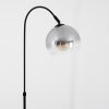 Acey Golvlampa, Läslampa, Båglampor Svart, 1-ljuskällor