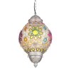Globo GELASIUS Pendellampa Grått, Silver, 1-ljuskällor