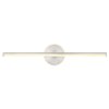 Globo PEPE Vägglampa LED Nickel matt, 1-ljuskällor