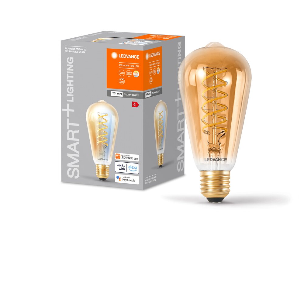 Ledvance E27 LED 8 Watt neutralvit dimbar 600 Lumen main product photo