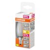 Osram E14 LED 3.4 Watt varmvit dimbar 470 Lumen