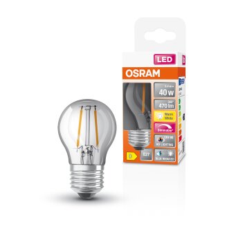 Osram E27 LED 3.4 Watt varmvit dimbar 470 Lumen Osram E27 LED 3.4 Watt varmvit dimbar 470 Lumen