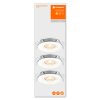 Ledvance Infälld lampa LED Vit, 3-ljuskällor