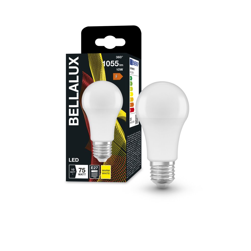 BELLALUX E27 LED 10 Watt varmvit 1055 Lumen main product photo