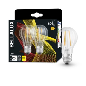 BELLALUX E27 LED 6.5 Watt varmvit 806 Lumen