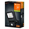 Ledvance ENDURA® Fasad spotlight, Spotlight trädgård LED Grått, 1-ljuskällor, Rörelsedetektor