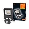 Ledvance ENDURA® Fasad spotlight, Spotlight trädgård LED Grått, 1-ljuskällor, Rörelsedetektor