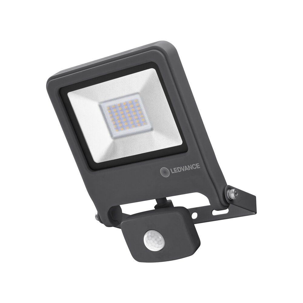 Ledvance ENDURA® Fasad spotlight LED Grått, 1-ljuskällor, Rörelsedetektor main product photo