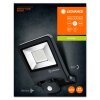 Ledvance ENDURA® Fasad spotlight, Spotlight trädgård LED Grått, 1-ljuskällor, Rörelsedetektor
