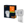 Ledvance ENDURA® Fasad spotlight, Spotlight trädgård LED Vit, 1-ljuskällor, Rörelsedetektor