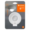 Ledvance NIGHTLUX® Utomhuslampa med uttag LED Vit, 1-ljuskällor, Rörelsedetektor