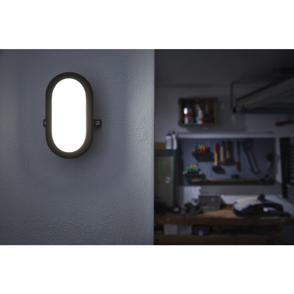 Ledvance BULKHEAD vägglampa utomhus LED Svart, 1-ljuskällor main product photo