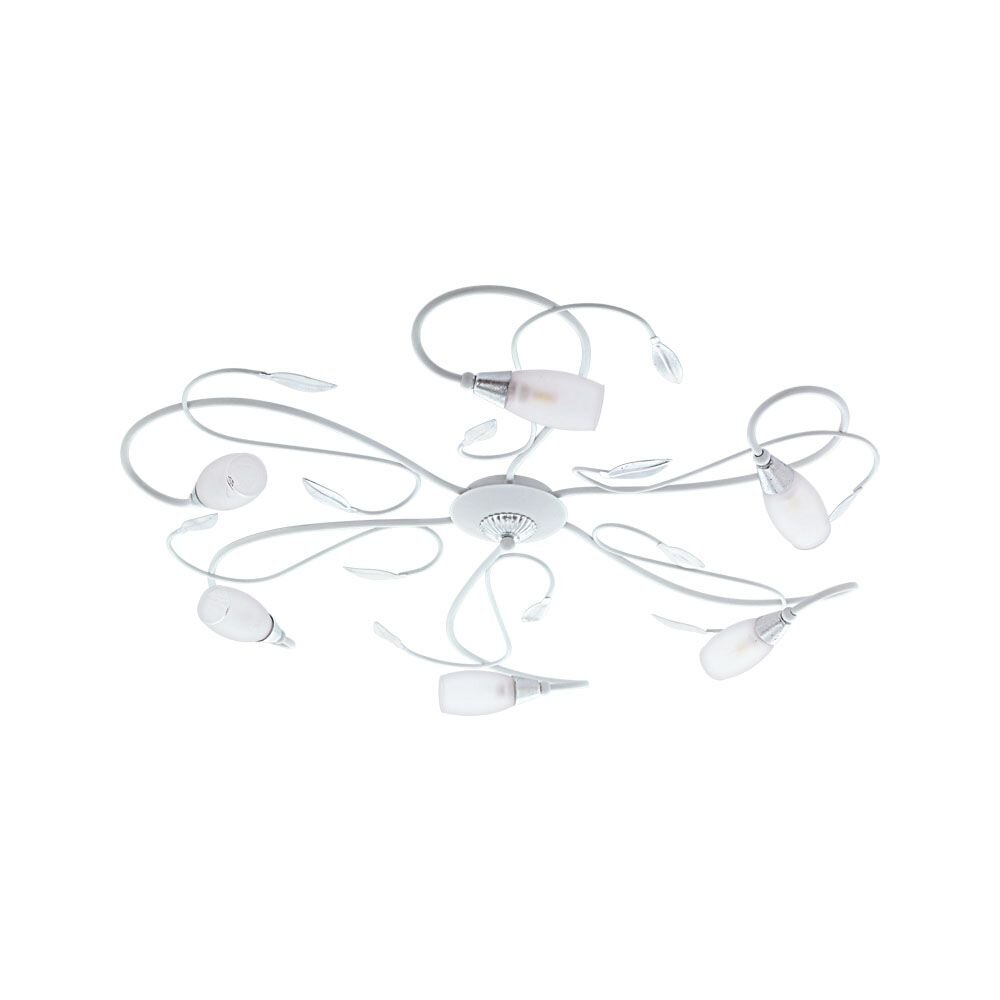 Eglo Lampor GERBERA Taklampa Silver, Vit, 6-ljuskällor main product photo