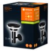 Ledvance ENDURA® vägglampa utomhus, Solcellslampa LED Svart, 1-ljuskällor, Rörelsedetektor