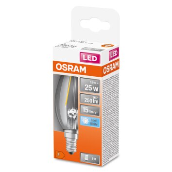 Osram E14 LED 2.5 Watt neutralvit 250 Lumen