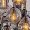 Kerang Pendellampa Svart, 7-ljuskällor