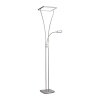 Leuchten Direkt MARIAN Golvlampa, Golvlampa LED Rostfritt stål, 1-ljuskällor