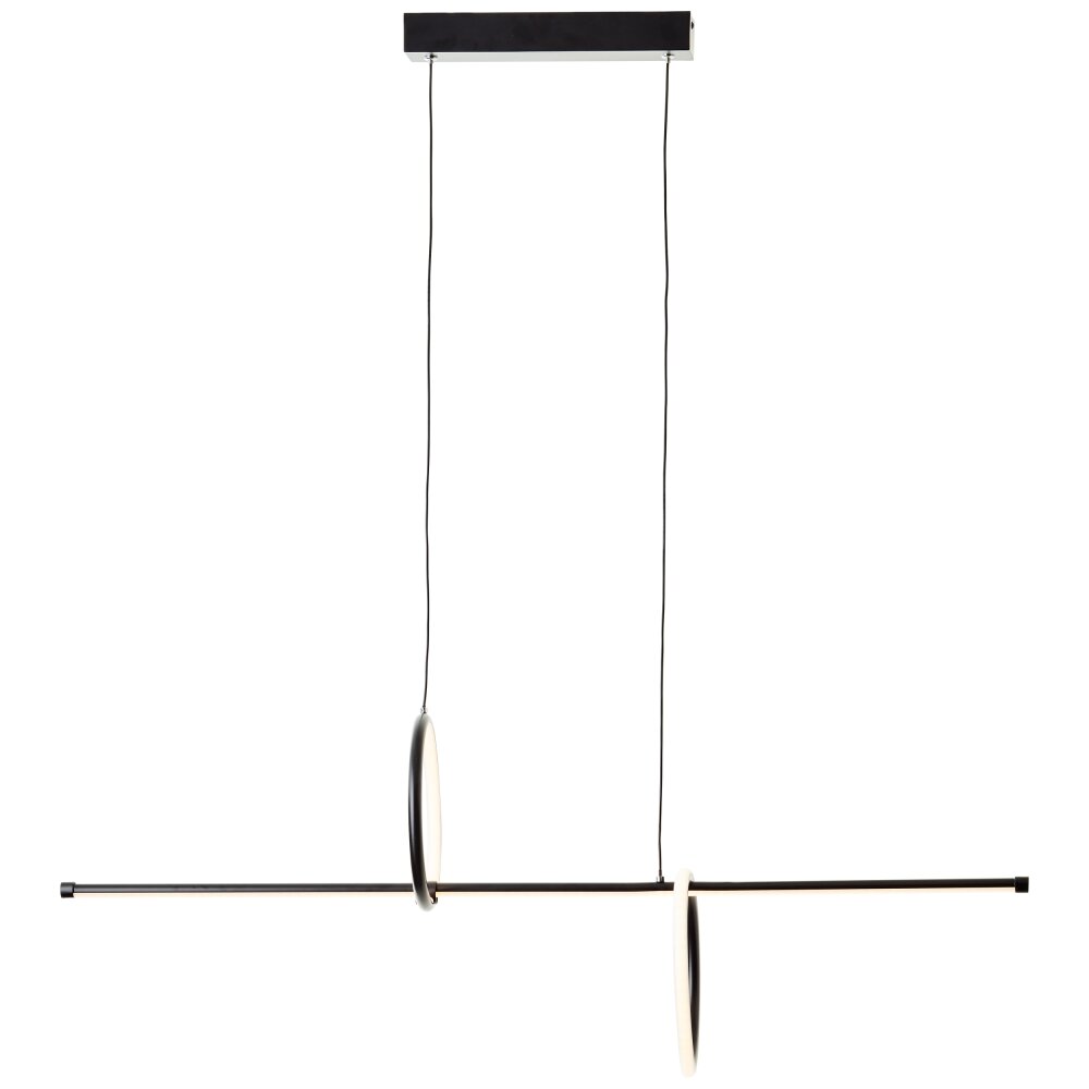 Brilliant Zeus Pendelbelysning LED Svart, 1-ljuskällor, Fjärrkontroll main product photo