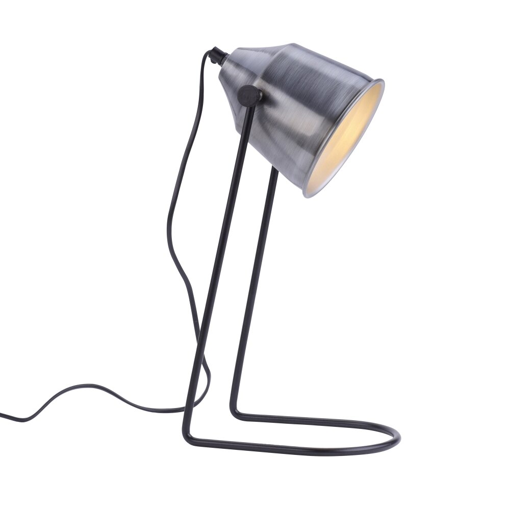 Leuchten Direkt SAMIA Bordslampa Grått, 1-ljuskällor main product photo