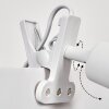 Baripada Klämlampa, Skrivbordslampa, Läslampa Vit, 1-ljuskällor