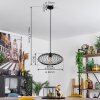 Banleou Pendellampa Svart, 1-ljuskällor