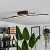Meiral Taklampa LED Naturfärger, Svart, 2-ljuskällor