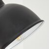 Pring Vägglampa, Väggspotlight Naturfärger, Svart, 1-ljuskällor