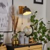 Pring Vägglampa, Väggspotlight Naturfärger, Svart, 1-ljuskällor