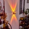 Sapri Up & Down Lampa, Vägglampa Antikmässing, Svart, 1-ljuskällor