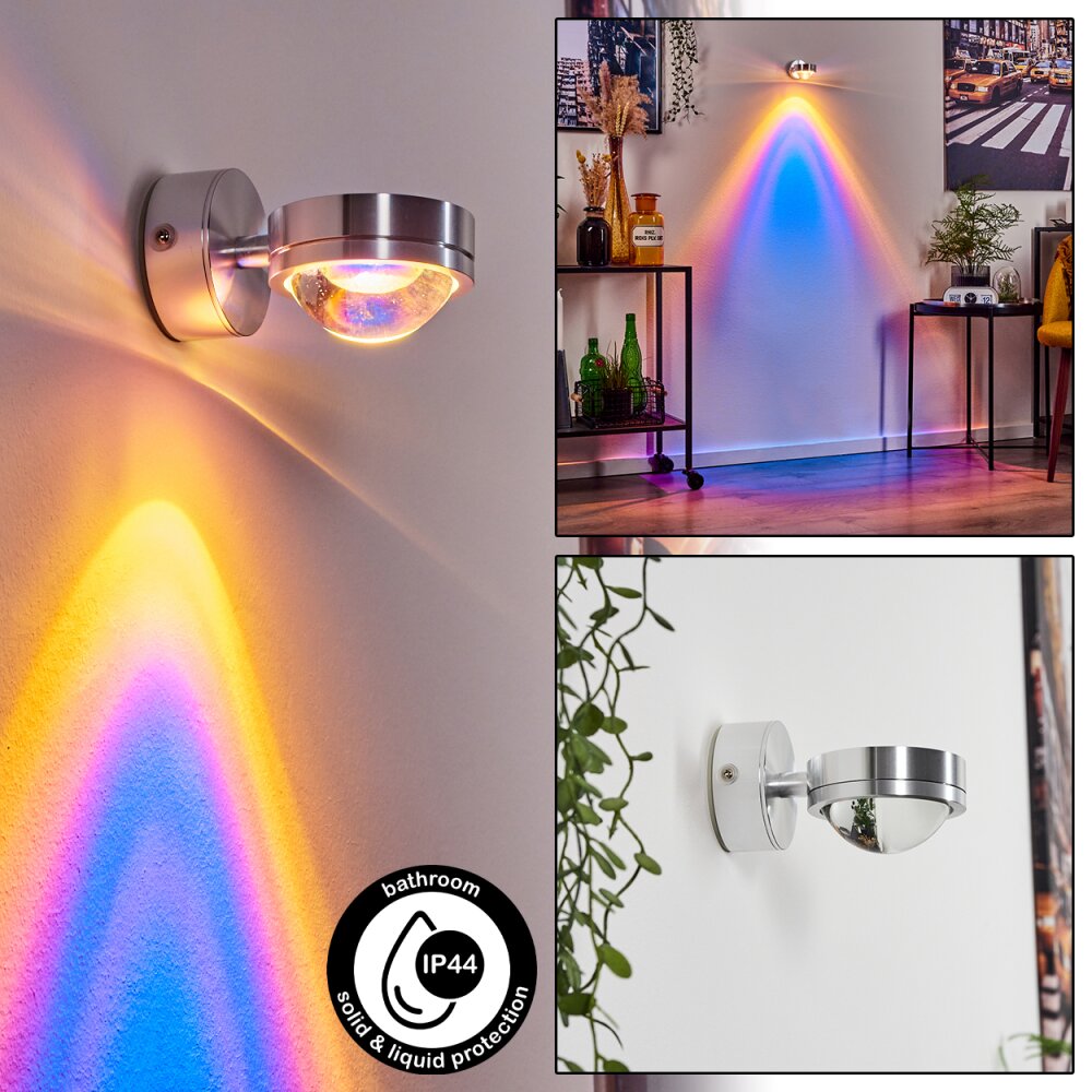 Harare Up & Down Lampa, Vägglampa LED Krom, 1-ljuskällor main product photo