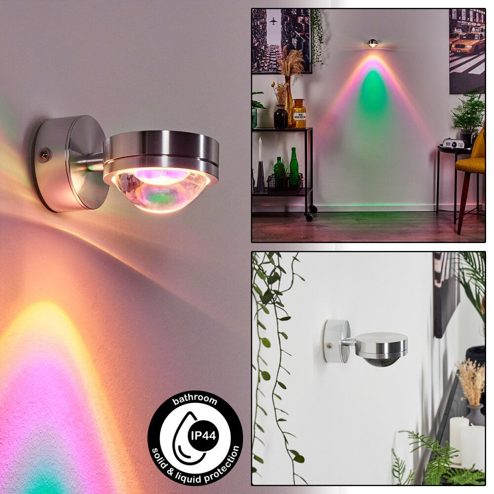 Harare Up & Down Lampa, Vägglampa LED Krom, 1-ljuskällor main product photo
