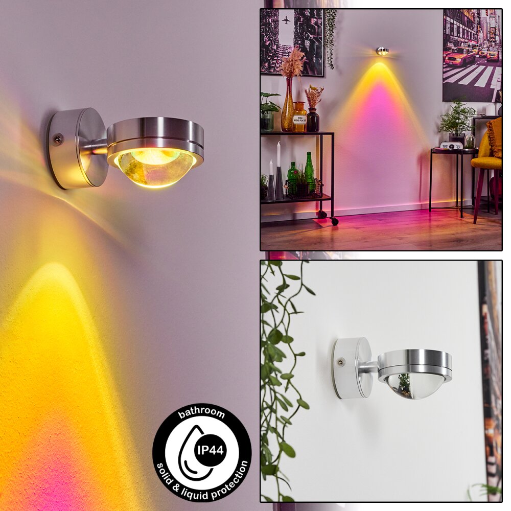Harare Up & Down Lampa, Vägglampa LED Krom, 1-ljuskällor main product photo