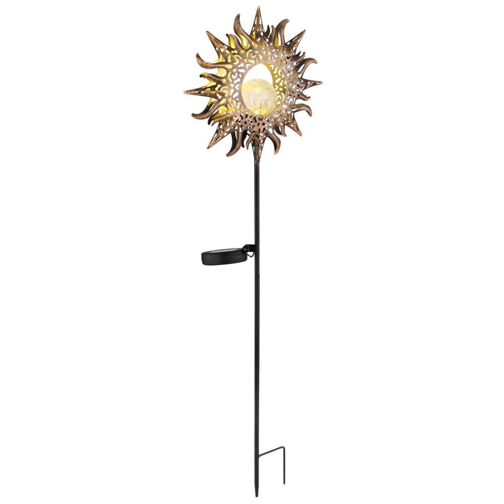 Globo SOLAR dekorativ belysning, Solcellslampa LED Svart, 1-ljuskällor main product photo