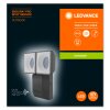 Ledvance ENDURA® Fasad spotlight, Spotlight trädgård LED Grått, 1-ljuskällor, Rörelsedetektor