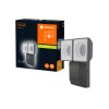 Ledvance ENDURA® Fasad spotlight, Spotlight trädgård LED Grått, 1-ljuskällor, Rörelsedetektor