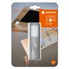 Ledvance NIGHTLUX® Utomhuslampa med uttag LED Silver, 1-ljuskällor, Rörelsedetektor
