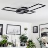 Lillavois Taklampa LED Svart, 1-ljuskällor, Fjärrkontroll