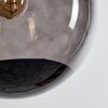 Charlet Pendellampa Svart, 5-ljuskällor