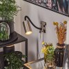 Javel Skrivbordslampa, Läslampa Nickel matt, Svart, 1-ljuskällor