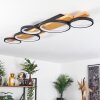 Rodekro Taklampa LED Naturfärger, Svart, 1-ljuskällor