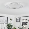 Takok Taklampa LED Vit, 1-ljuskällor, Fjärrkontroll