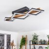 Tavon Taklampa LED Naturfärger, Svart, 1-ljuskällor