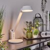 Tapen Bordslampa, Läslampa LED Vit, 1-ljuskällor