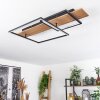Pompu Taklampa LED Naturfärger, Svart, 1-ljuskällor
